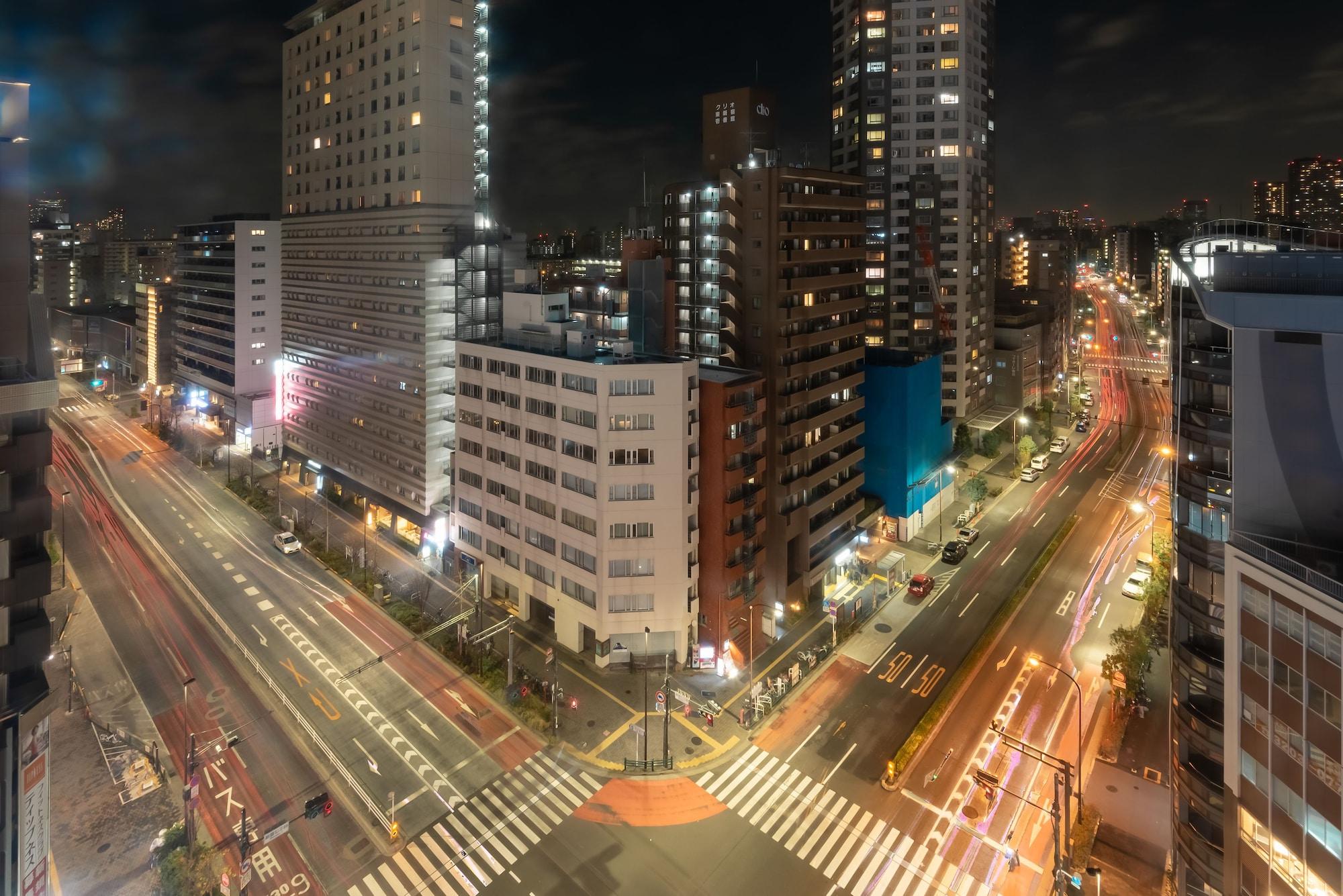 E Hotel Higashi Shinjuku Tokyo Esterno foto