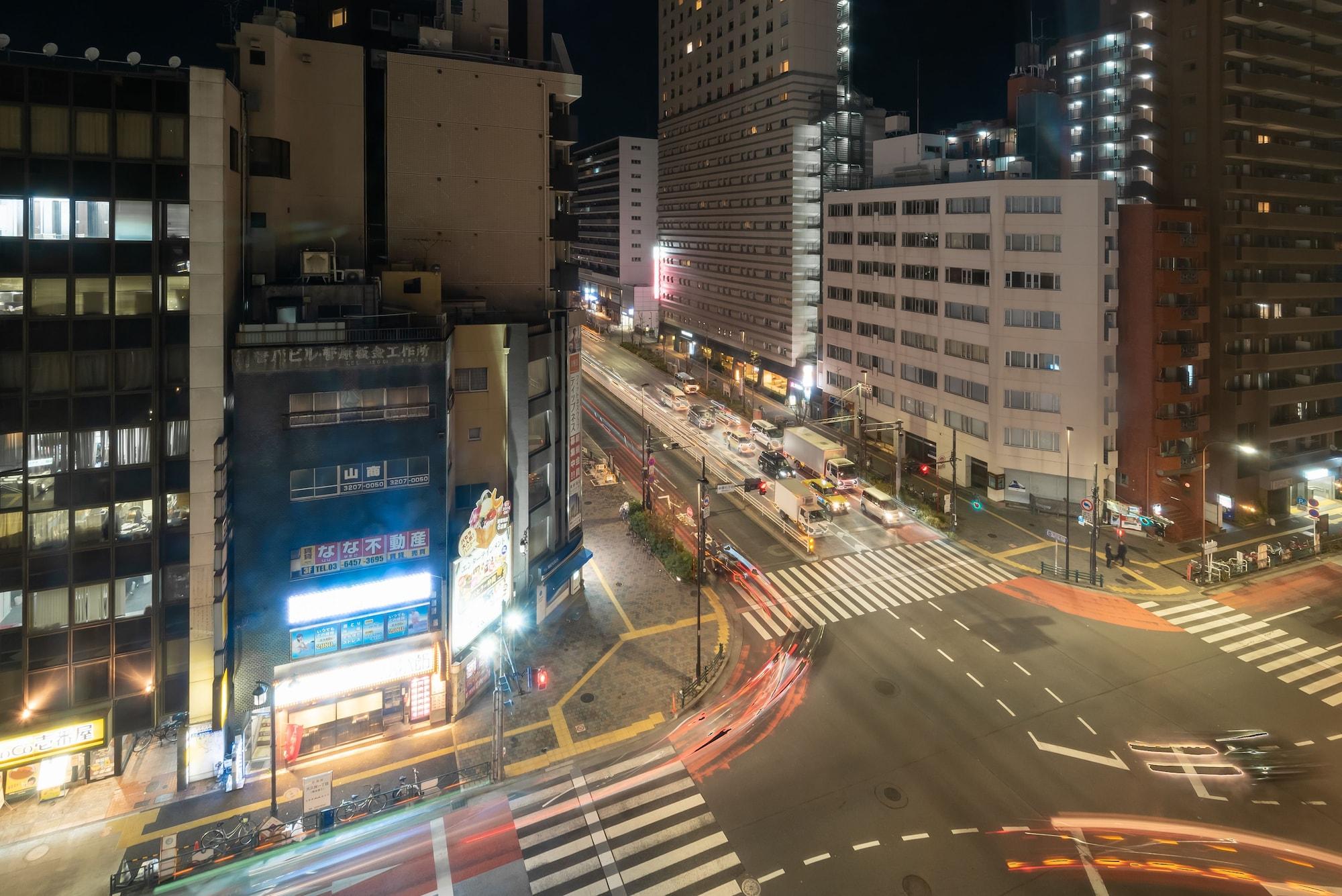 E Hotel Higashi Shinjuku Tokyo Esterno foto