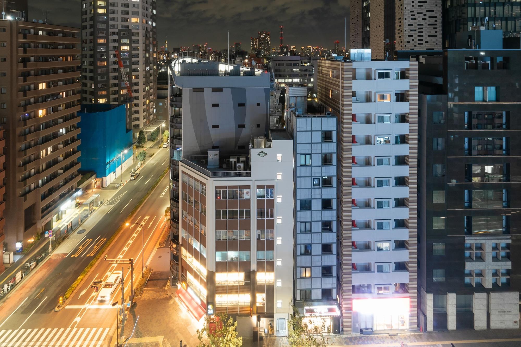 E Hotel Higashi Shinjuku Tokyo Esterno foto